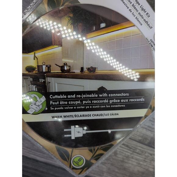 Good Earth Lighting Plug-in LED Self-Adhesive Tape Light Kit 930 Lumens (E4) - Picture 2 of 9